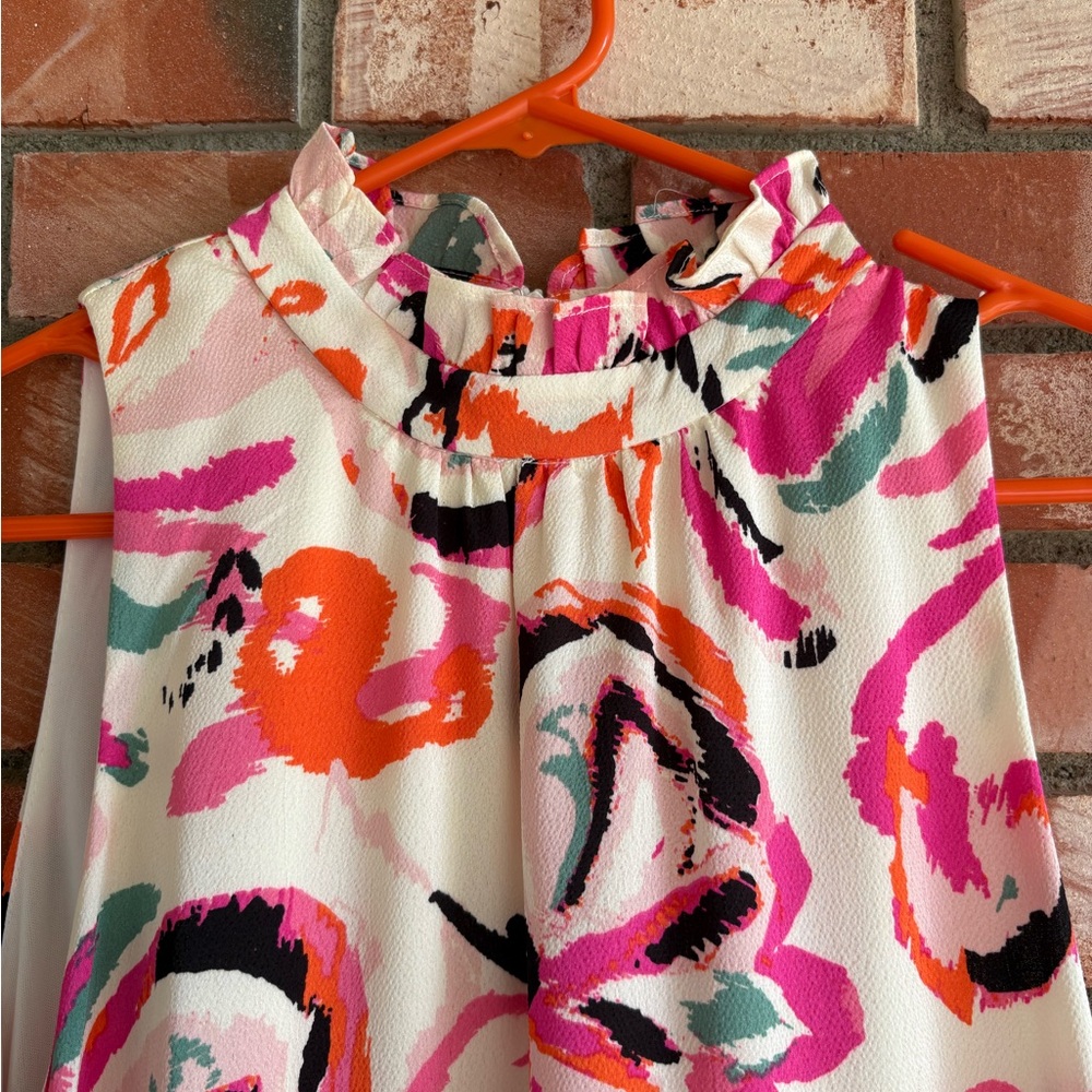 TCEC Colorful Abstract Mini Dress - Picture 2 of 8